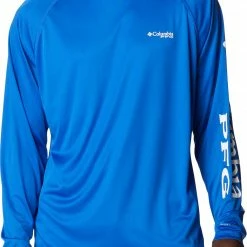 Cheapest ❤️ Columbia Men's PFG Terminal Tackle Long Sleeve 👕 Shirt Laser Lemon/cool Grey ❤️