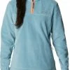 Columbia Women's PFG Slack Water Fleece Pullover Storm/bright Nectar