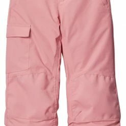 Best Pirce 😀 Columbia Youth Bugaboo II Snow Pants For 👧 Girls' Pink Orchid 👏