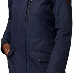 Cheap 😀 Columbia 👩 Women's Suttle Mountain Long Insulated Jacket Dark Nocturnal 💯