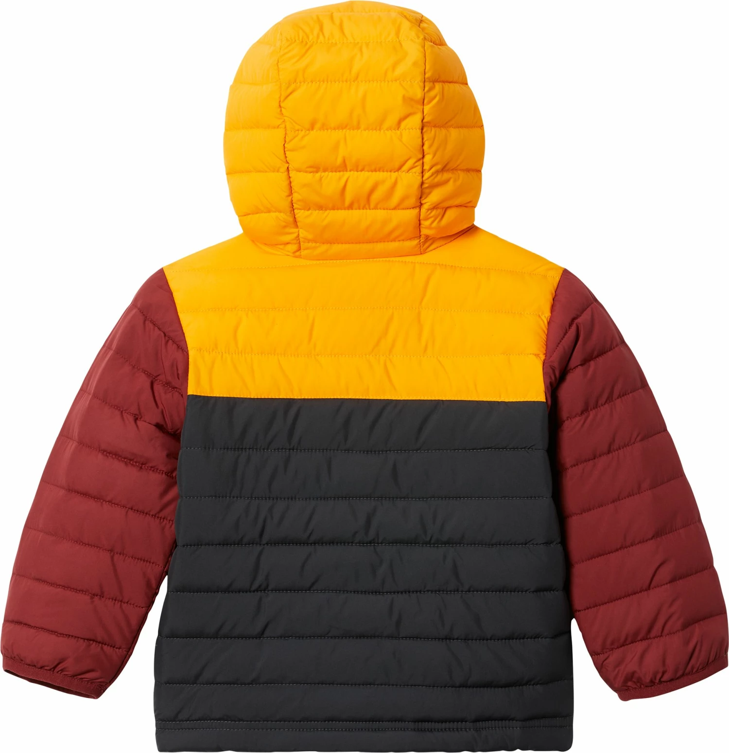 Best Pirce 😍 Columbia Little Boys' Powder Lite Hooded Jacket Shark/flame Ornge/rd Jspr 🛒 - Image 2