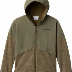Cheap 🔔 Columbia Kids' Out-Shield™ Dry Fleece Full Zip For 👧 Girls' Stone Green/new Olive 🧨