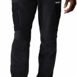 Outlet 🎁 Columbia Men's Field ROC Backbowl Fleece Sweatpants Black 😀