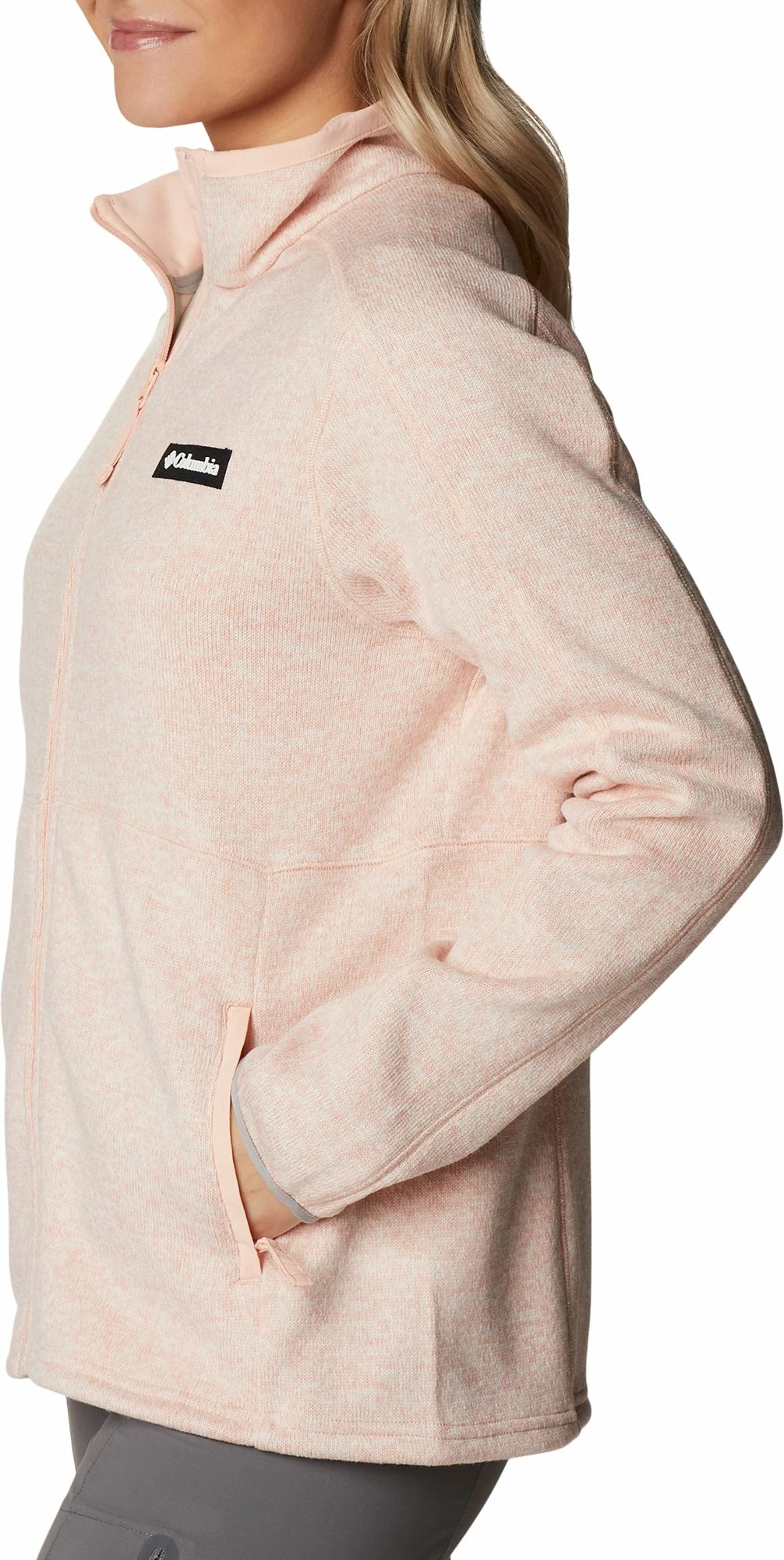 Best Pirce 🔔 Columbia 👩 Women's Sweater Weather Full Zip Jacket Black Heather 🔔 - Image 3