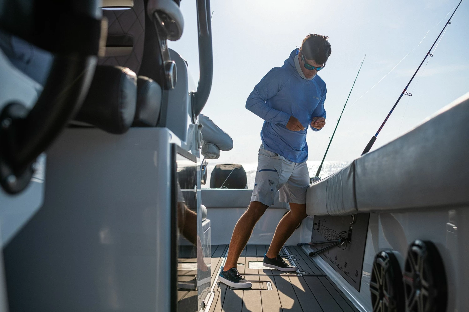 Wholesale 👏 Columbia Men's Bonehead PFG 👟 Sneakers Steam/black 🔥 - Image 3