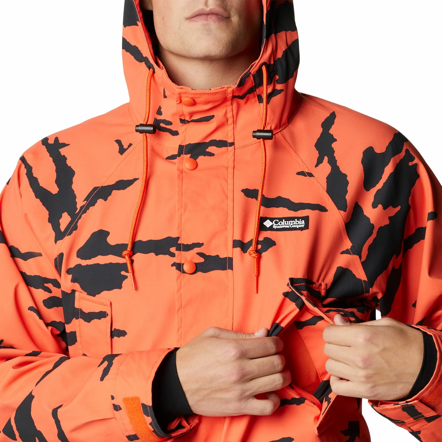 Hot Sale ๐ Columbia Men's Field ROC Decoy Rain Jacket Red Quartz Roc Field C Pr ๐ - Image 6