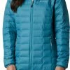 Best Sale 🤩 Columbia 👩 Women's Voodoo Falls 590 TurboDown Mid Jacket Canyon Blue 🧨