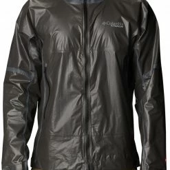 Outlet 😍 Columbia Men's OutDry Extreme NanoLite Shell Rain Jacket Black 🎁
