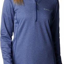 Cheapest 🔥 Columbia 👩 Women's Park View Grid Fleece 1/2 Zip Pullover Blush Pink Heather ❤️