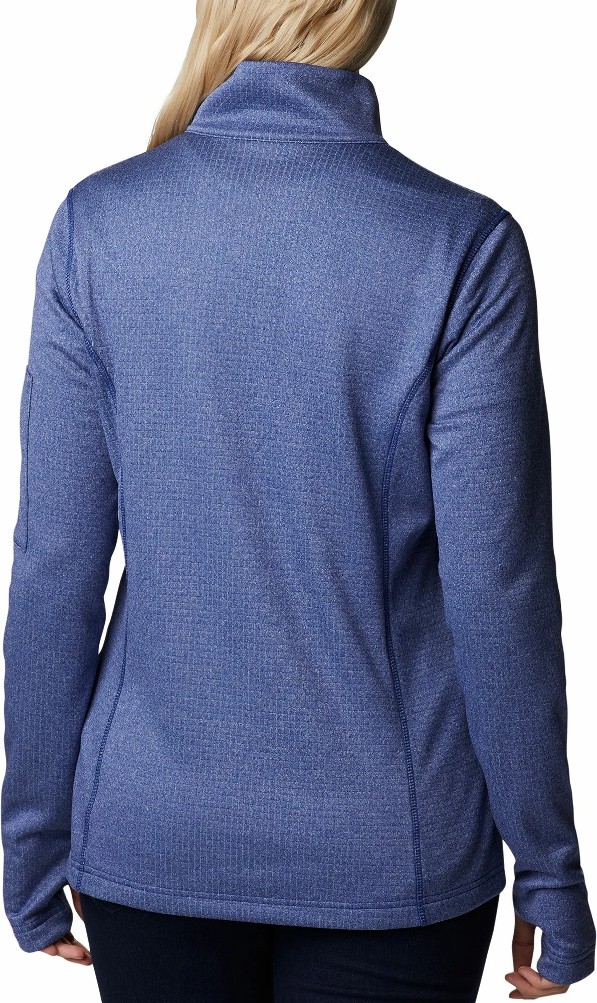 Cheapest ๐ฅ Columbia ๐ฉ Women's Park View Grid Fleece 1/2 Zip Pullover Blush Pink Heather โค๏ธ - Image 2