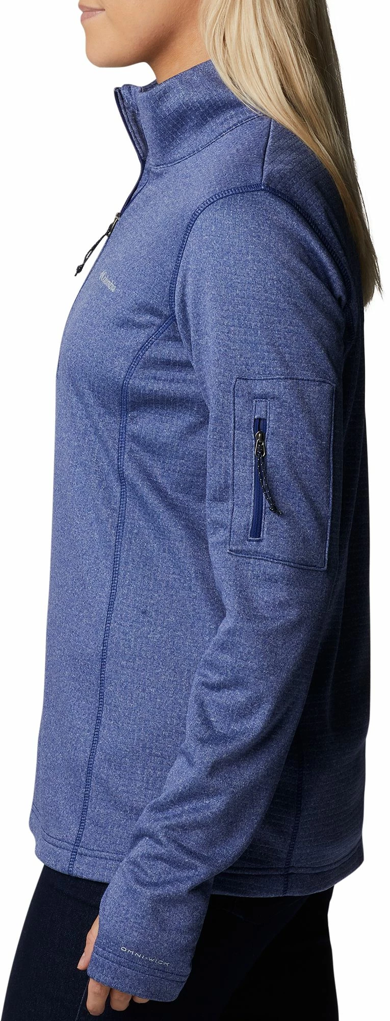 Cheapest ๐ฅ Columbia ๐ฉ Women's Park View Grid Fleece 1/2 Zip Pullover Blush Pink Heather โค๏ธ - Image 3