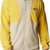 Buy 🌟 Columbia Men's Back Bowl Lightweight Fleece Full Zip Jacket Sea Salt/ancient Fossil 😉