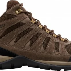 Best Sale 😀 Columbia Men's Redmond V2 Mid Waterproof Hiking 🥾 Boots Cordovan ✔️