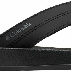 Budget 🧨 Columbia Men's Hood River Flip Flops Black/graphite 🛒