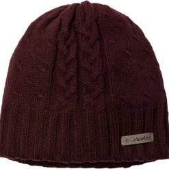 New 😉 Columbia Cabled Cutie II Beanie For 👩 Women Marionberry 🌟