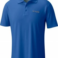 Deals 🤩 Columbia Men's Skiff Cast Polo Vivid Blue ✔️