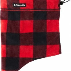 Buy 🛒 Columbia Adult CSC Fleece Gaiter For Men Mountain Red Check Print ✔️