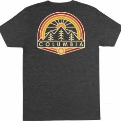 Best deal 🔔 Columbia Men's Collection Graphic T-Shirt Charcoal Heather 🤩