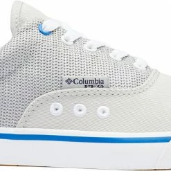 New 🤩 Columbia Men's PFG Slack Tide™ Lace 👞 Shoe Slate Grey/white 🌟
