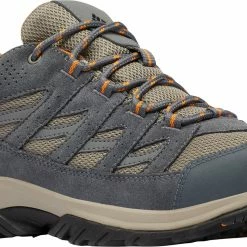 New ๐ Columbia Men's Crestwood Waterproof Hiking ๐ Shoes Kettle Black ๐ฅ