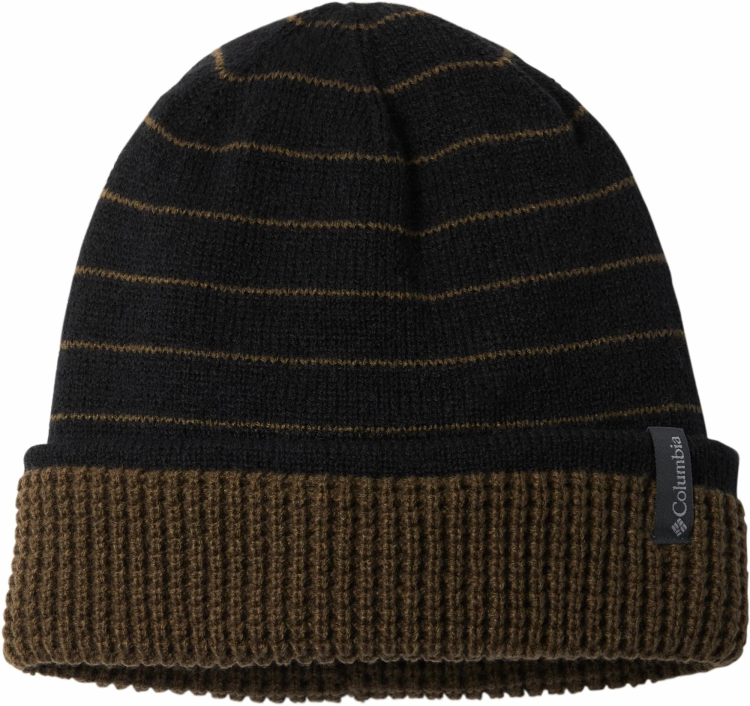 Top 10 ✔️ Columbia Men's City Trek Reversible Beanie Black Stripe/olive Green ⭐