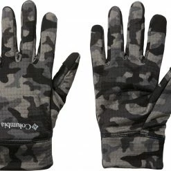 Cheap 🥰 Columbia Men's Park View™ Fleece Gloves Black Trad Camo 🔔