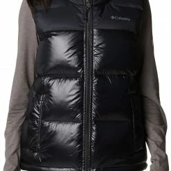 Best Sale 🎁 Columbia 👩 Women's Bulo Point Down Vest Black 🌟