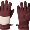 Promo 🔔 Columbia 👩 Women's Mabel Mountain Insulated Gloves Malbec/mineral 🌟