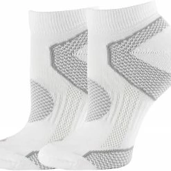 Promo 🌟 Columbia Walking Low Cut 🧦 Socks - 2 Pack For Men White ⌛