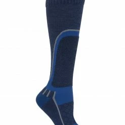 Cheap 🛒 Columbia Ski Slope Over-the-Calf 🧦 Socks For Men Fjord Blue 🎉