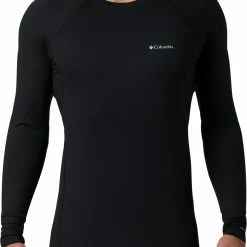 Deals ⭐ Columbia Men's Heavyweight Stretch Long Sleeve 👚 Shirt Black 💯