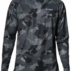 Top 10 ❤️ Columbia Men's Super Terminal Tackle Long Sleeve 👕 Shirt Black Gamefish Camo ✔️