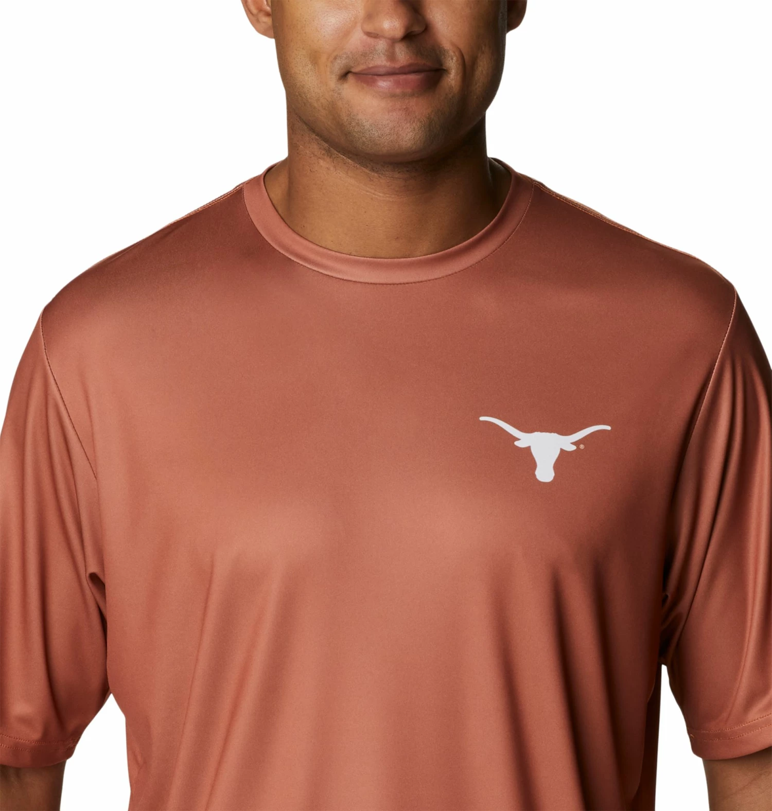 Deals ๐งจ Columbia Men's Texas Longhorns Orange Terminal Tackle ๐ Shirt ๐ - Image 2