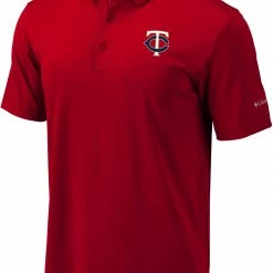 Best deal 🎉 Columbia Men's Minnesota Twins Red Drive Performance Polo ✨