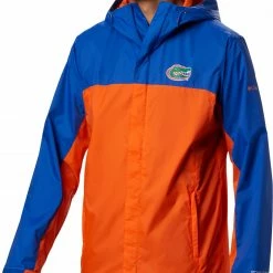 Best Pirce ✔️ Columbia Men's Florida Gators Blue/Orange Glennaker Storm Jacket ⭐