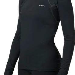 Buy 🎉 Columbia 👩 Women's Heavyweight Stretch Baselayer Long Sleeve 👕 Shirt Black ✔️