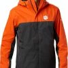 Best Sale ❤️ Columbia Men's Clemson Tigers Orange/Grey Glennaker Storm Jacket 🔔