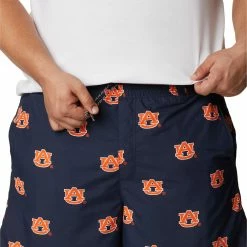 Brand new 🌟 Columbia Men's Auburn Tigers Navy Backcast Performance Shorts 🎁