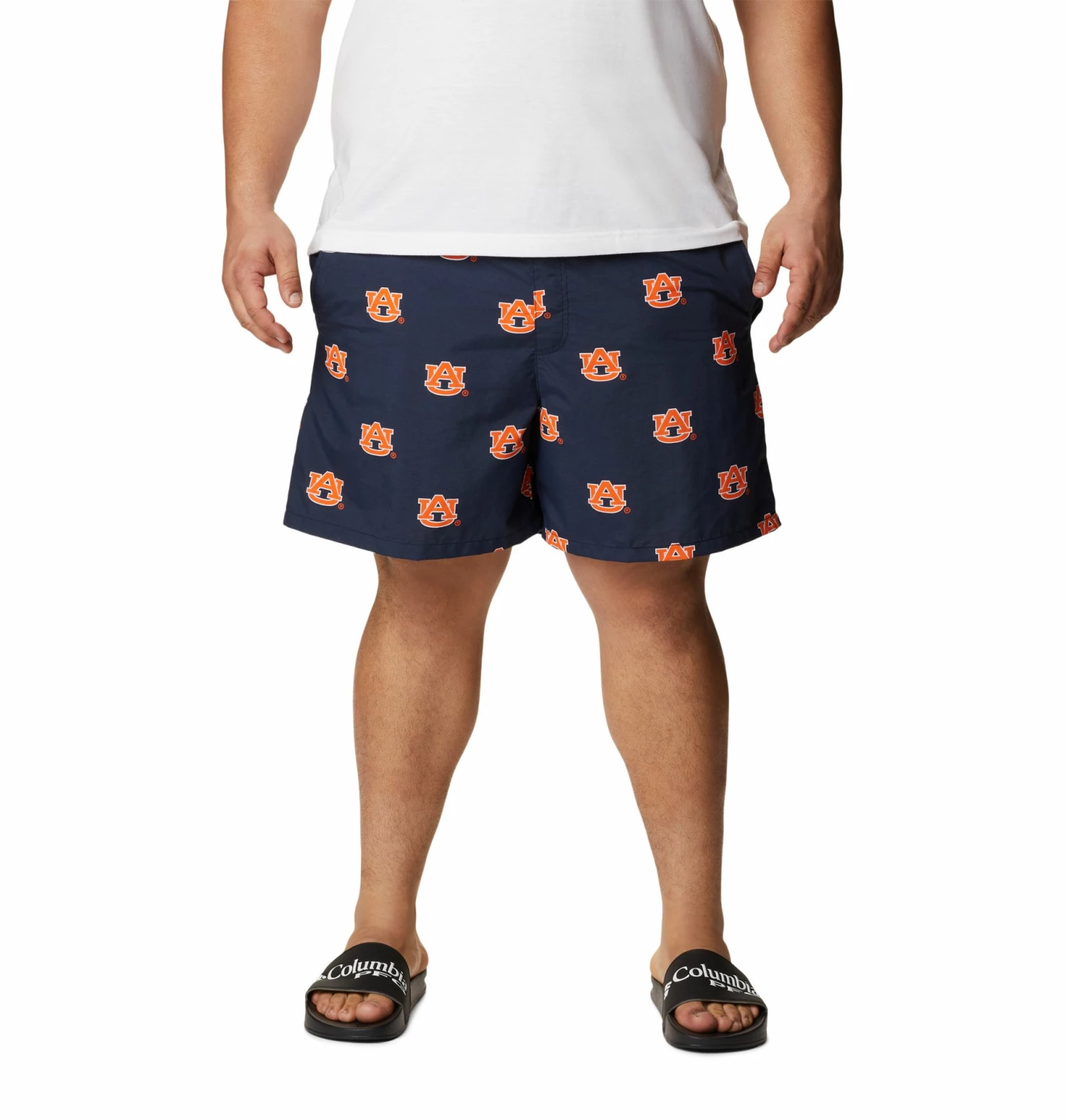 Brand new 🌟 Columbia Men's Auburn Tigers Navy Backcast Performance Shorts 🎁 - Image 3