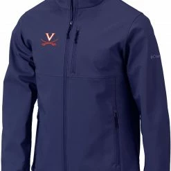 Discount 👏 Columbia Men's Virginia Cavaliers Blue Ascender Soft Shell Jacket 🛒