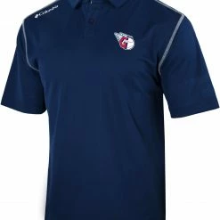 Coupon 🔥 Columbia Men's Cleveland Guardians Navy Shotgun Polo 🧨