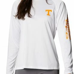Top 10 😀 Columbia 👩 Women's Tennessee Volunteers White Tidal Long Sleeve T-Shirt 😀
