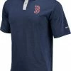 Promo 🧨 Columbia Men's Boston Red Sox Navy Omni-Wick Range Polo 🎁