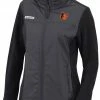 Best reviews of 👏 Columbia 👩 Women's Baltimore Orioles Black Full-Zip Fleece Jacket ❤️