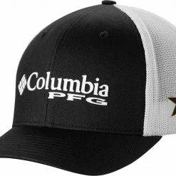 Promo 😍 Columbia Men's Vanderbilt Commodores Black PFG Snapback Adjustable Hat 💯