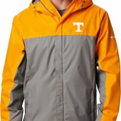 Discount ✔️ Columbia Men's Tennessee Volunteers Tennessee Orange/Grey Glennaker Storm Jacket 😉