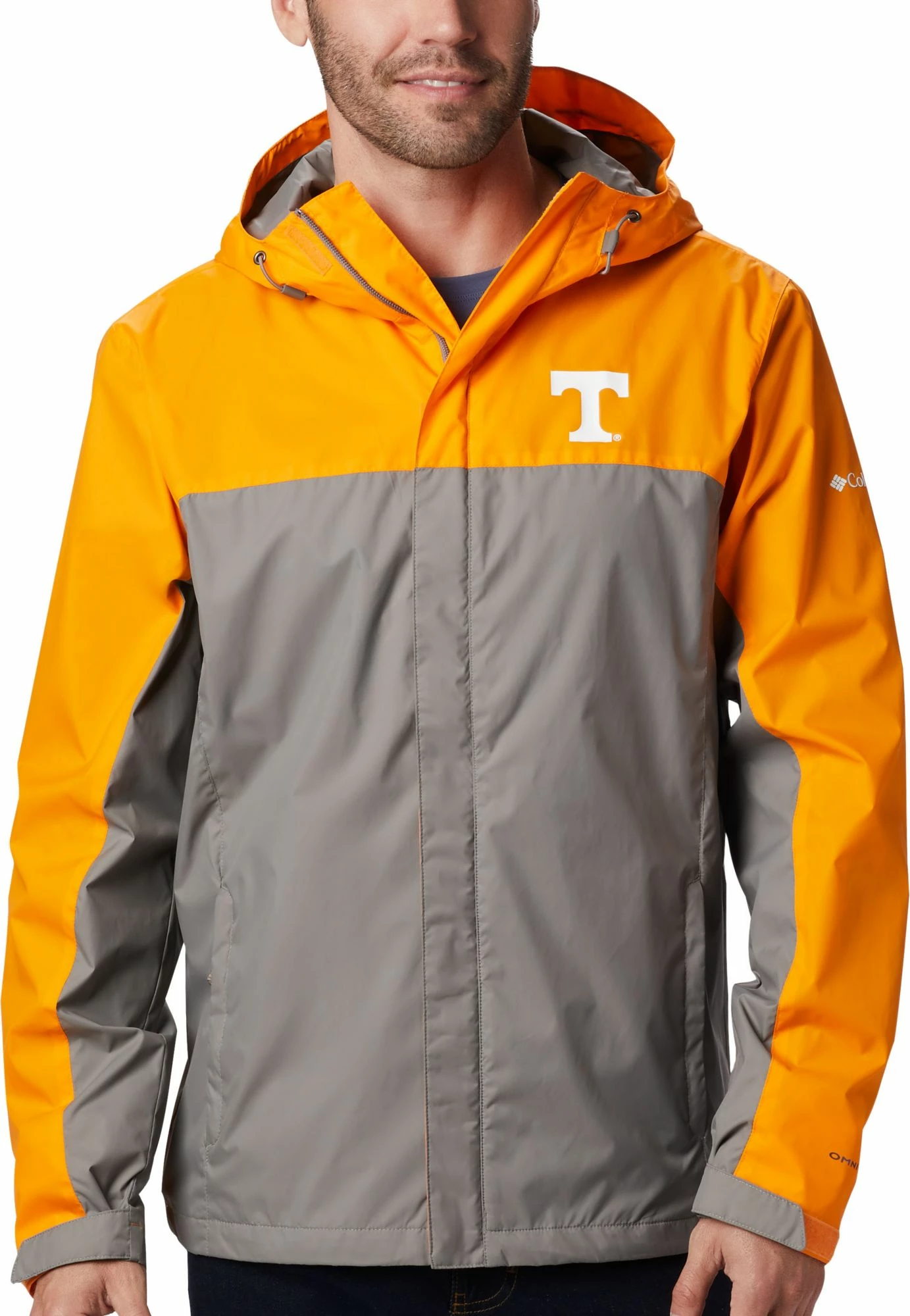 Discount โ๏ธ Columbia Men's Tennessee Volunteers Tennessee Orange/Grey Glennaker Storm Jacket ๐