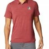 Discount 😀 Columbia Men's Florida State Seminoles Garnet Tech Trail Polo 🥰