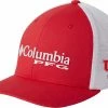 New 😉 Columbia Men's Houston Cougars Red PFG Mesh Adjustable Hat 🛒