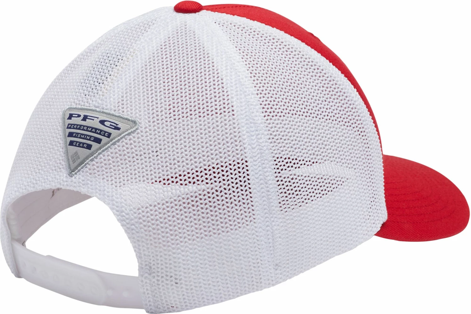 New ๐ Columbia Men's Houston Cougars Red PFG Mesh Adjustable Hat ๐ - Image 2